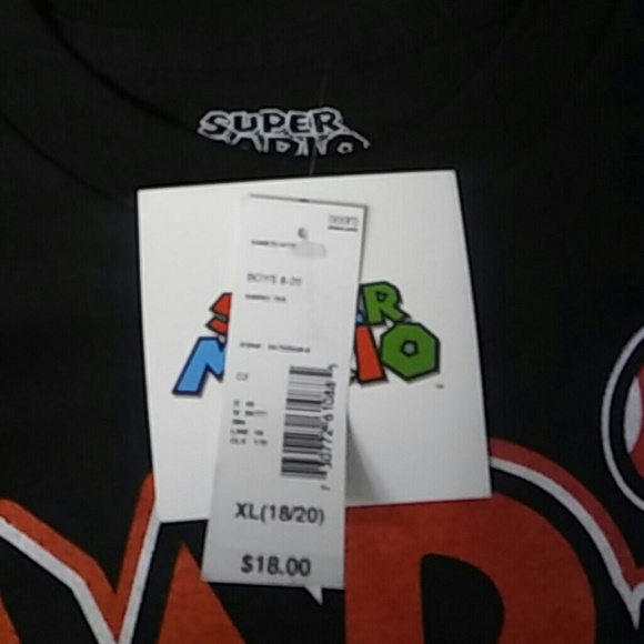 Super Mario Kids T shirt XL(18/20) - Picture 2 of 4